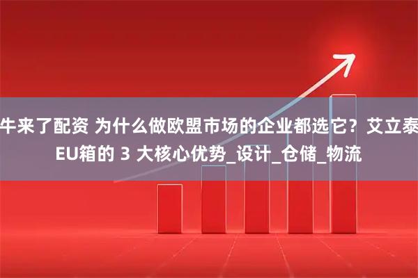 牛来了配资 为什么做欧盟市场的企业都选它?艾立泰EU箱的 3 大核心优势_设计_仓储_物流